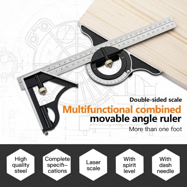 0b213f453c5edf4ecace16fa892fa096.webp 3 In 1 Combination Square Angle Finder