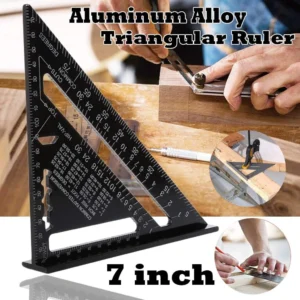 Random Aluminium Alloy Triangular Ruler Square