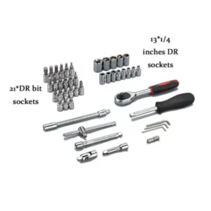 Orikawan 46pcs Ratchet Socket Set