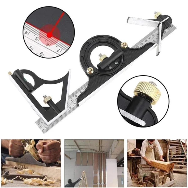 591d1bbd8329c016905209b0fb69a26c.webp 3 In 1 Combination Square Angle Finder