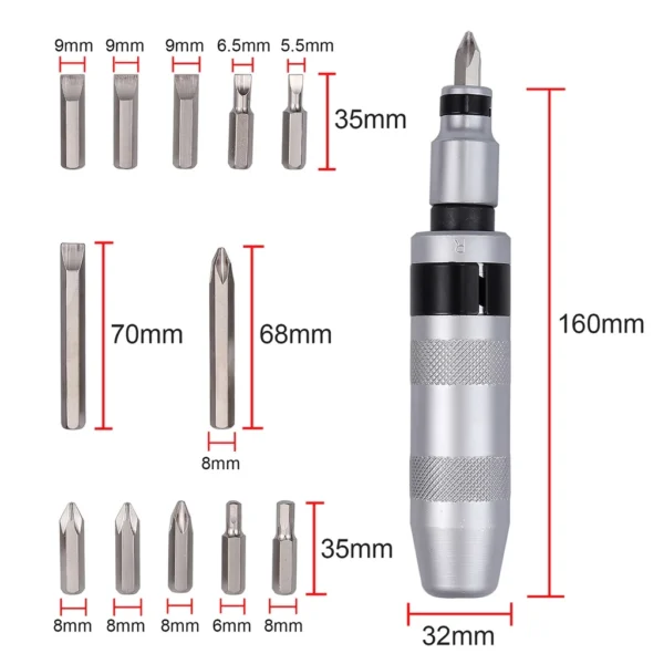 13PCS Impact Driver Set