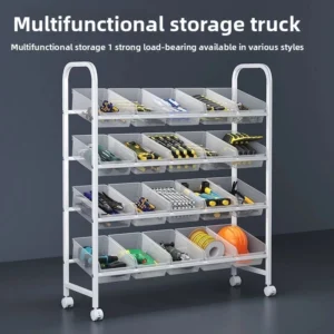 Movable Tool Storage Trolley Rack