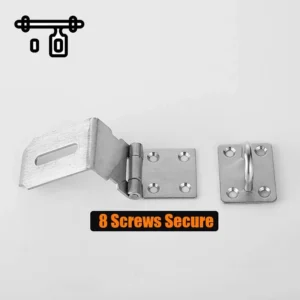 KIPRUN 90 Degree Door Hasp Latch