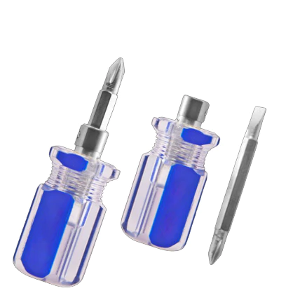 Random 2in1 Mini Stubby Screwdriver