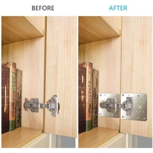 Stainless Steel Cabinet Hinge Repair Plate