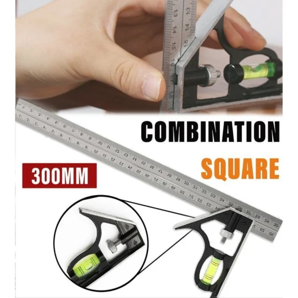 Stainless Steel Combination Square 300mm