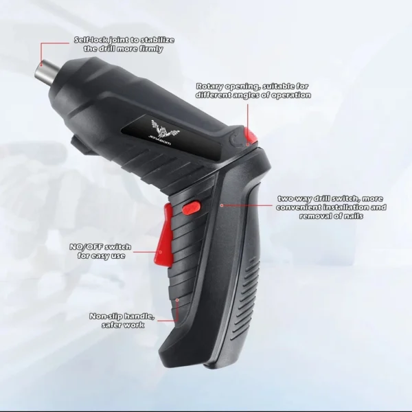 RED TOMATO 47pcs Cordless Screwdriver