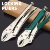 TuoSen 25cm Round Mouth Locking Plier