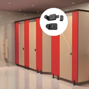 Toilet Door Lock Indicator Latch