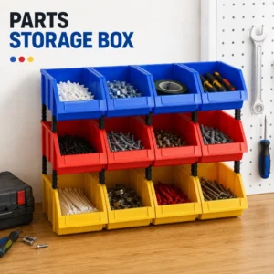 Stackable Parts Storage Box Set