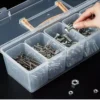 Multi Compartment Hardware Organizer Box